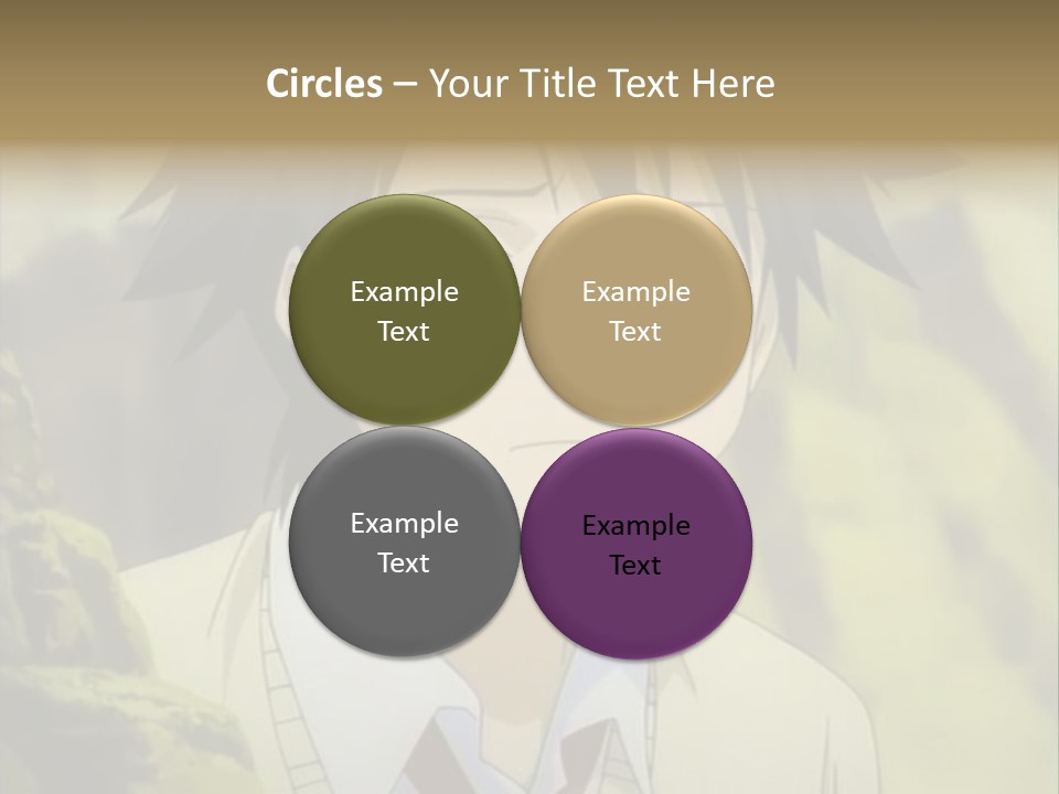 A Man With A Tie Standing In Front Of A Tree PowerPoint Template