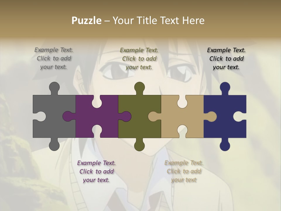 A Man With A Tie Standing In Front Of A Tree PowerPoint Template