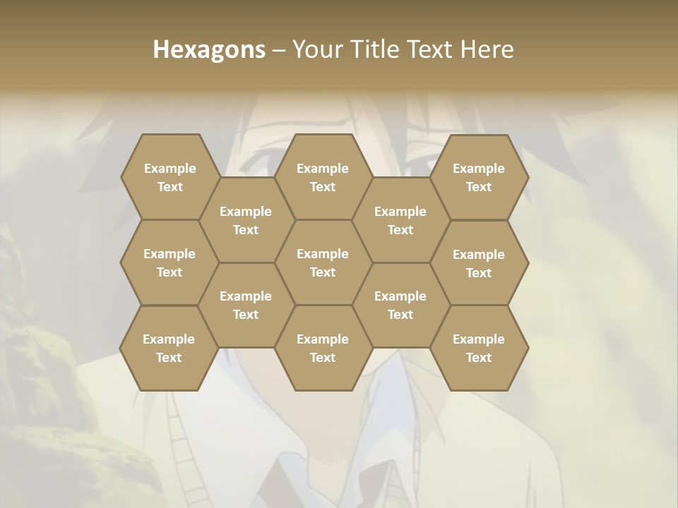 A Man With A Tie Standing In Front Of A Tree PowerPoint Template