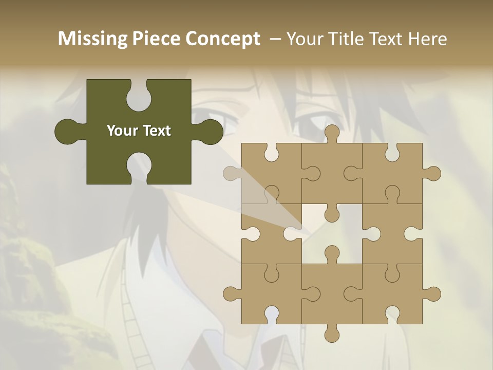 A Man With A Tie Standing In Front Of A Tree PowerPoint Template