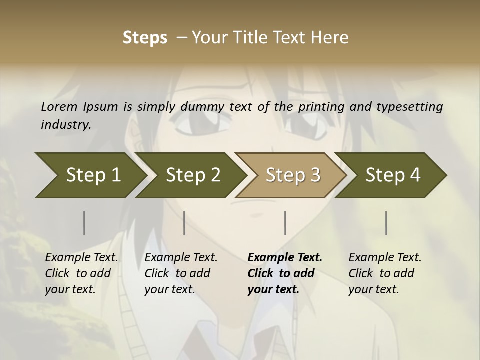 A Man With A Tie Standing In Front Of A Tree PowerPoint Template