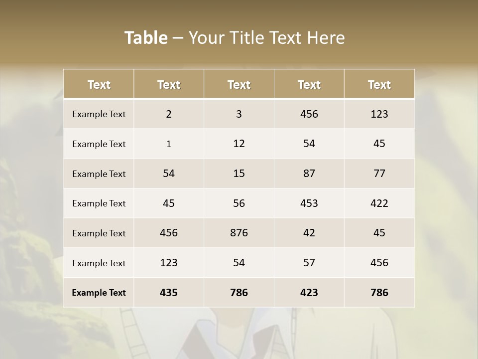 A Man With A Tie Standing In Front Of A Tree PowerPoint Template