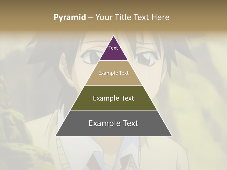 A Man With A Tie Standing In Front Of A Tree PowerPoint Template