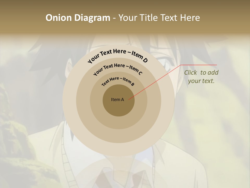 A Man With A Tie Standing In Front Of A Tree PowerPoint Template