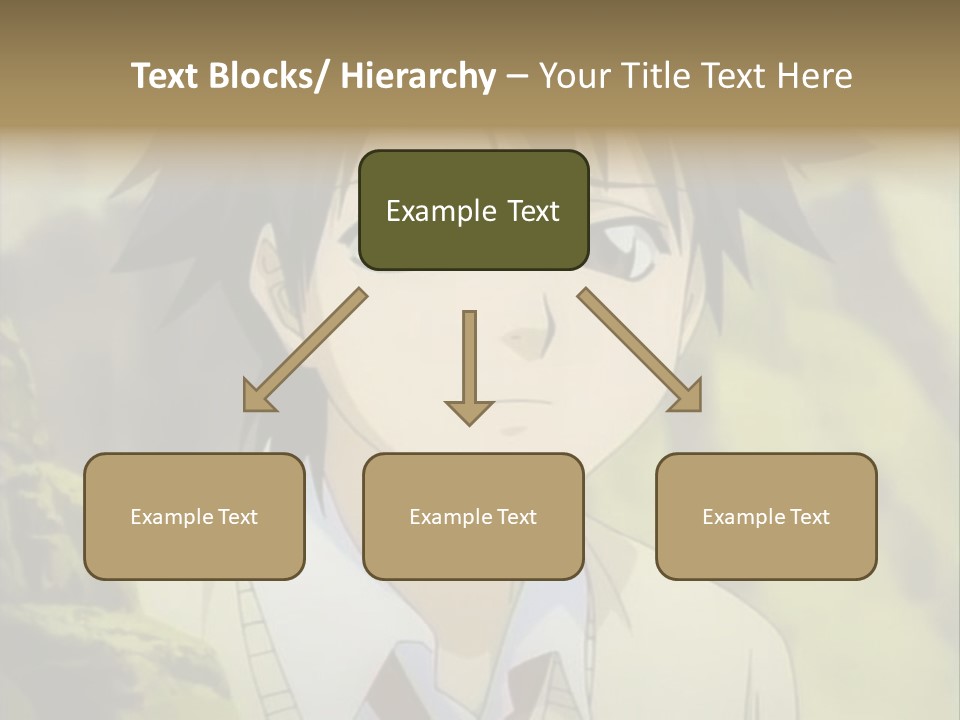 A Man With A Tie Standing In Front Of A Tree PowerPoint Template