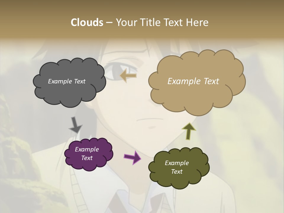A Man With A Tie Standing In Front Of A Tree PowerPoint Template