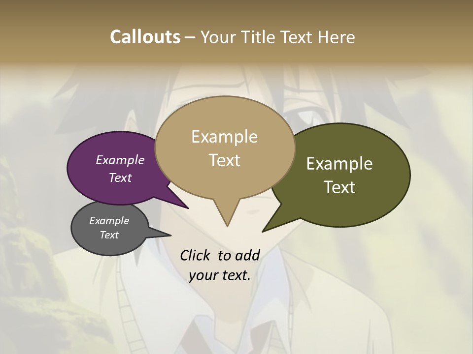 A Man With A Tie Standing In Front Of A Tree PowerPoint Template