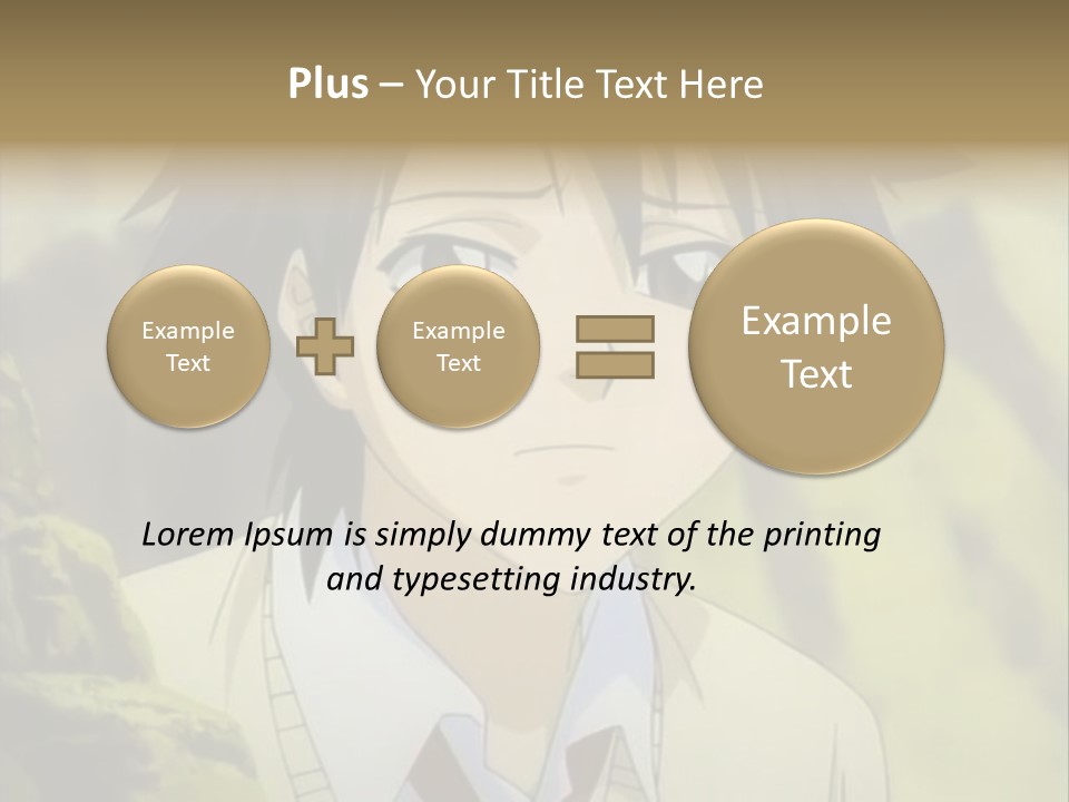 A Man With A Tie Standing In Front Of A Tree PowerPoint Template