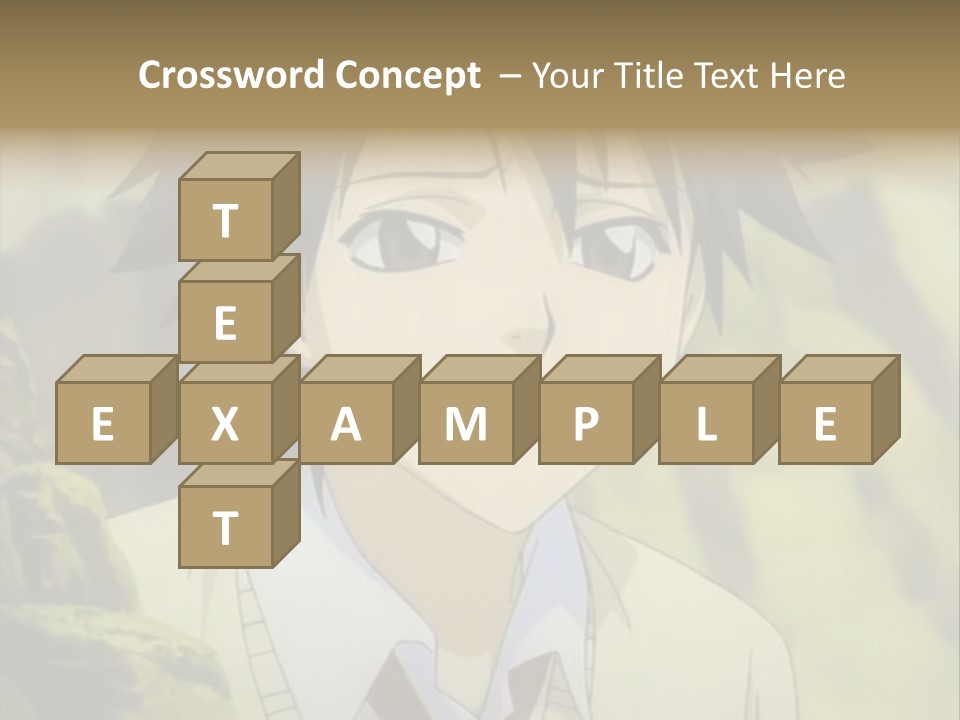 A Man With A Tie Standing In Front Of A Tree PowerPoint Template