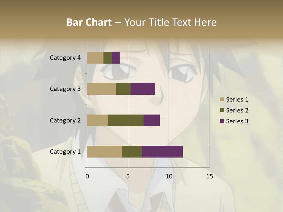 A Man With A Tie Standing In Front Of A Tree PowerPoint Template