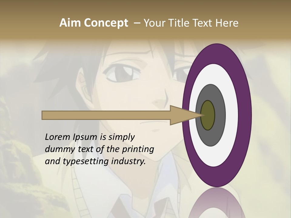 A Man With A Tie Standing In Front Of A Tree PowerPoint Template