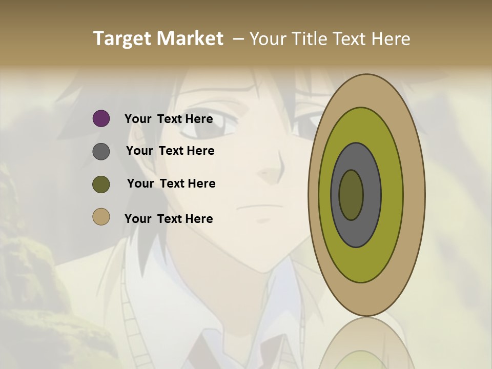 A Man With A Tie Standing In Front Of A Tree PowerPoint Template