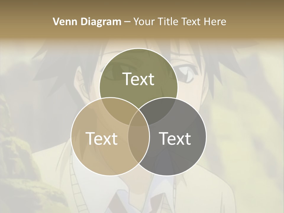 A Man With A Tie Standing In Front Of A Tree PowerPoint Template