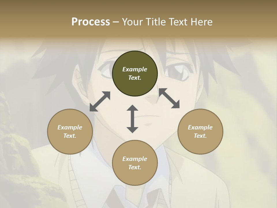 A Man With A Tie Standing In Front Of A Tree PowerPoint Template