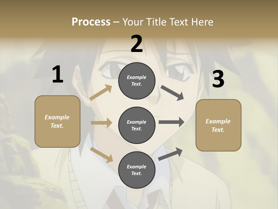 A Man With A Tie Standing In Front Of A Tree PowerPoint Template