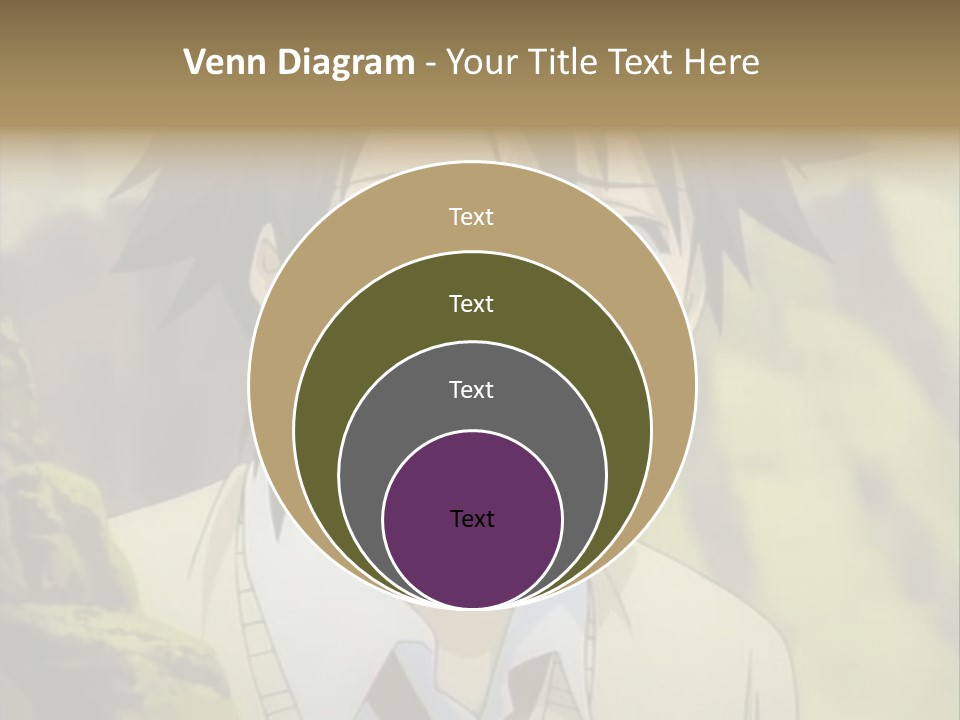 A Man With A Tie Standing In Front Of A Tree PowerPoint Template