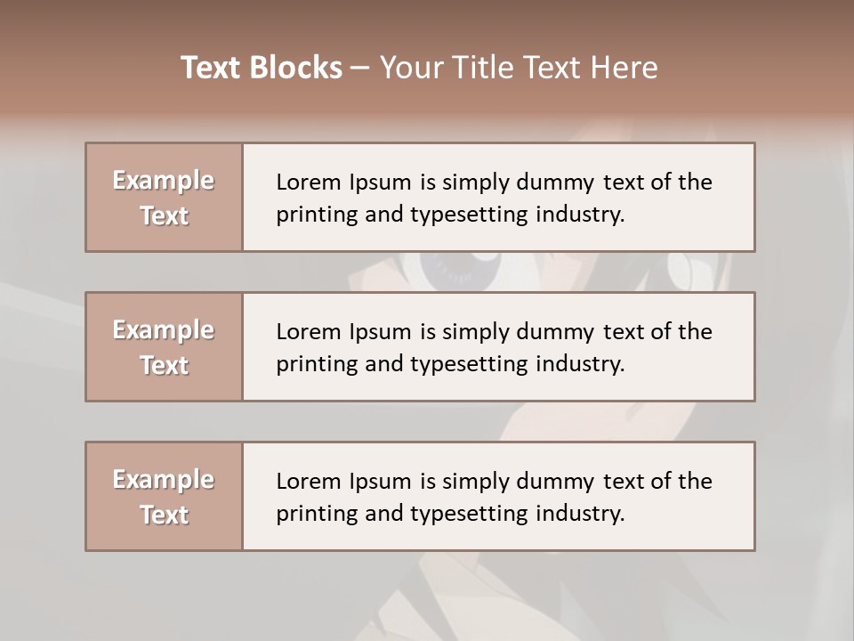 A Woman With Black Hair And Blue Eyes Is Looking At The Camera PowerPoint Template