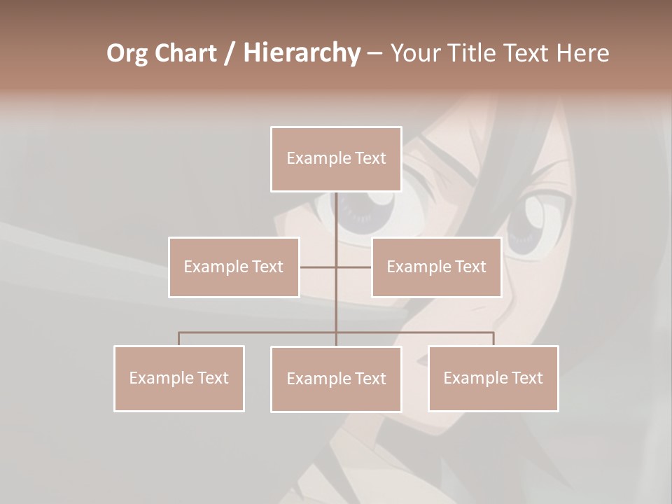 A Woman With Black Hair And Blue Eyes Is Looking At The Camera PowerPoint Template