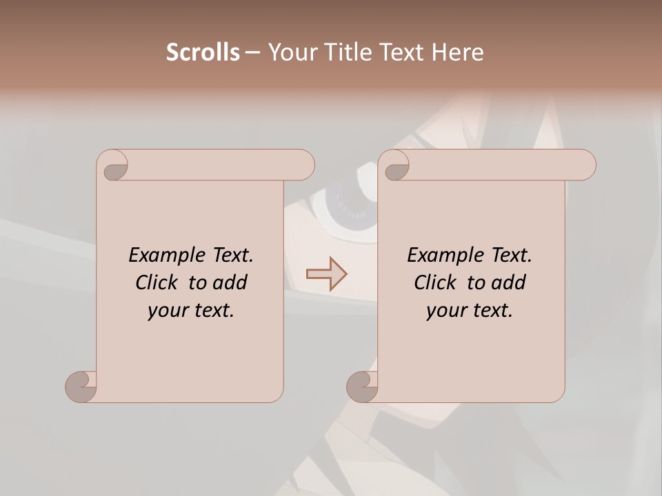 A Woman With Black Hair And Blue Eyes Is Looking At The Camera PowerPoint Template