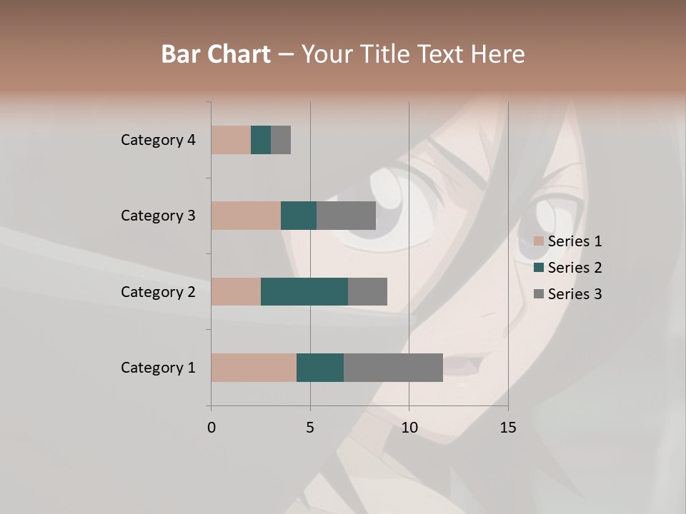 A Woman With Black Hair And Blue Eyes Is Looking At The Camera PowerPoint Template