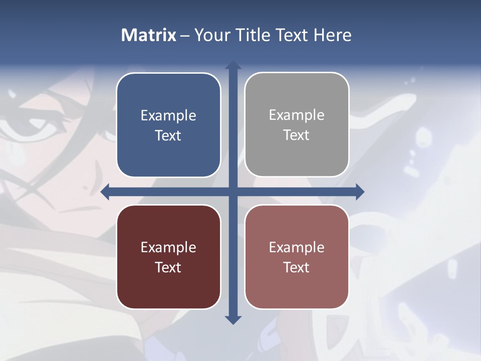 A Woman With A Clock In Her Hand PowerPoint Template