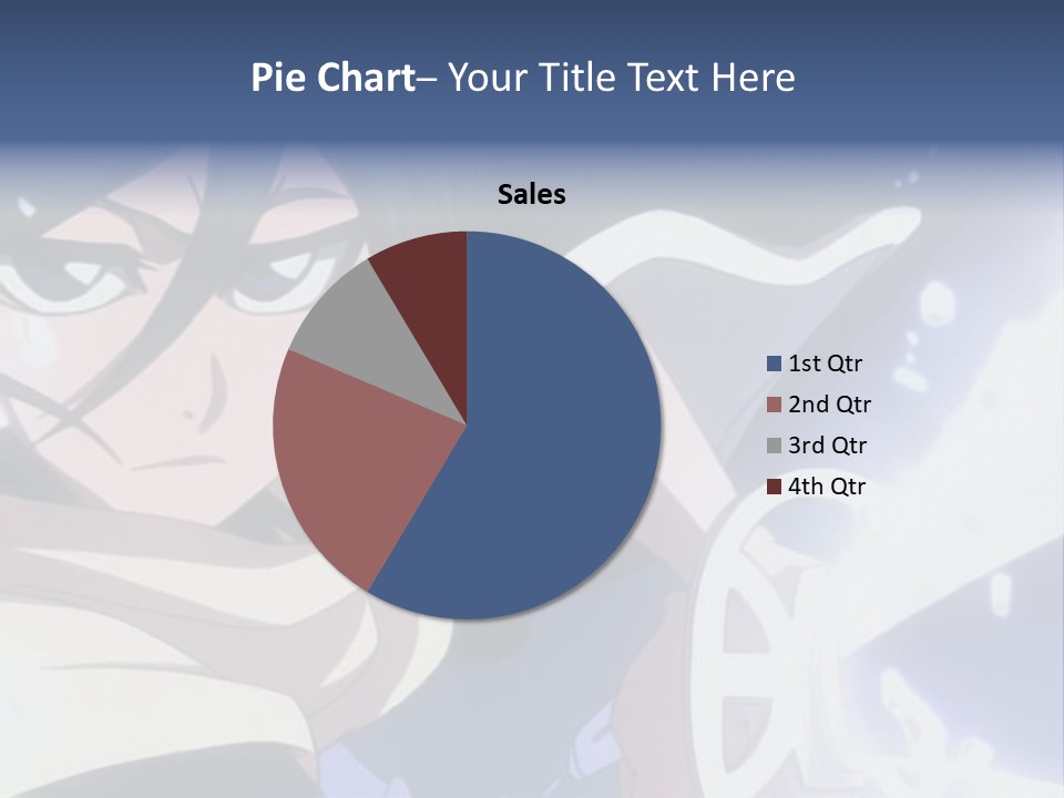 A Woman With A Clock In Her Hand PowerPoint Template