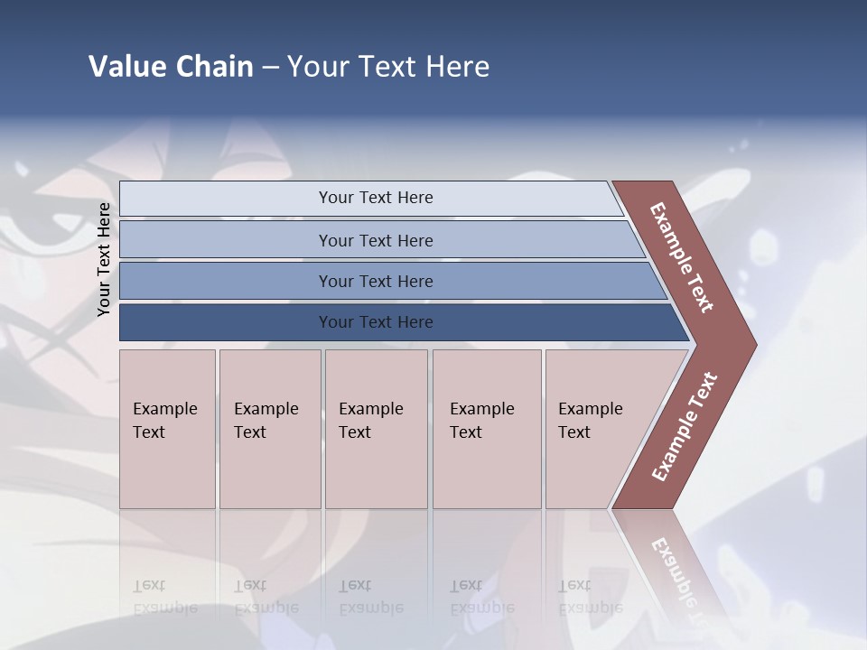 A Woman With A Clock In Her Hand PowerPoint Template