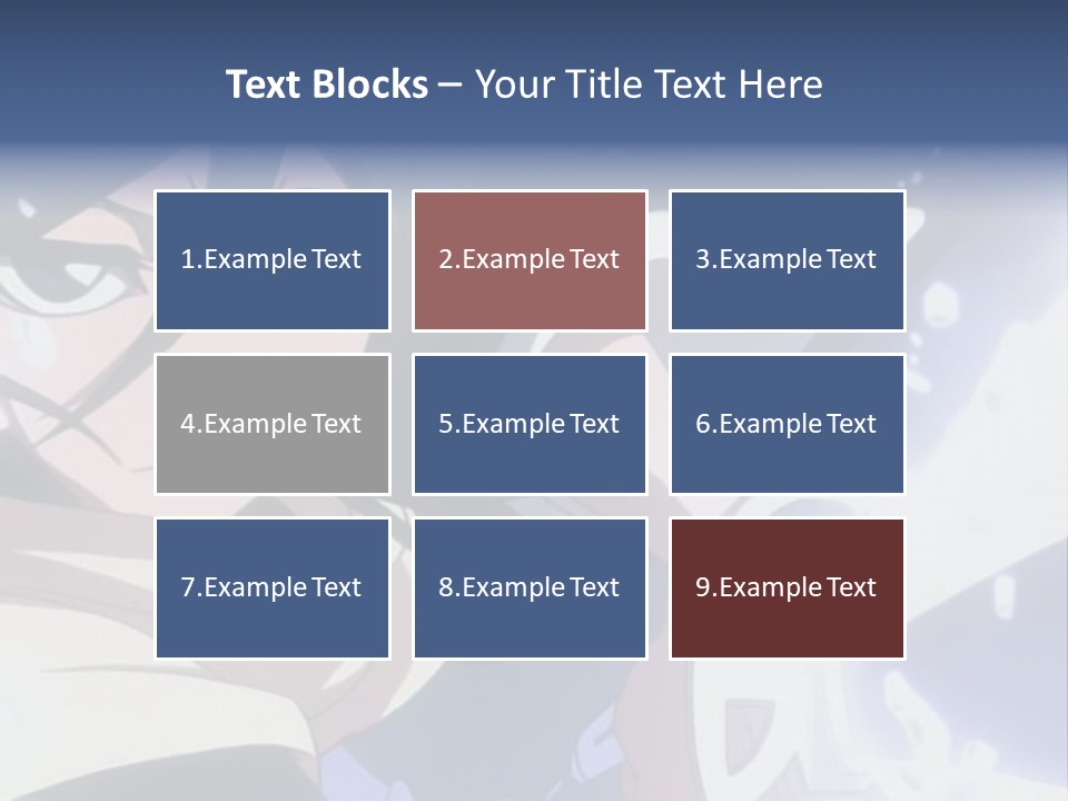 A Woman With A Clock In Her Hand PowerPoint Template