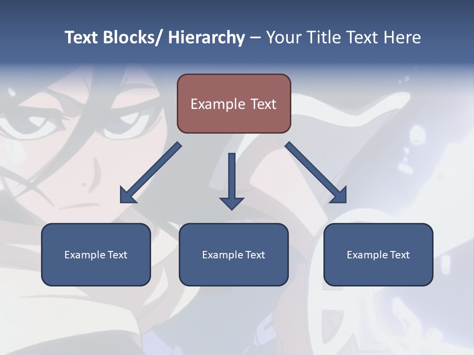 A Woman With A Clock In Her Hand PowerPoint Template