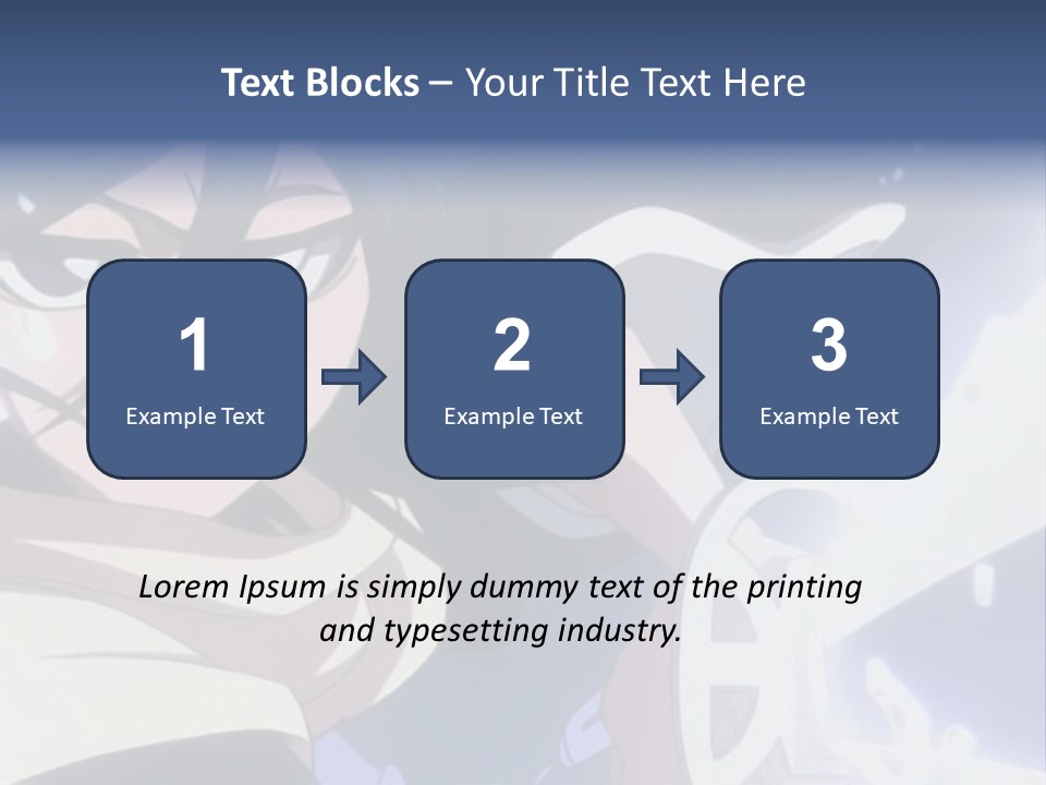 A Woman With A Clock In Her Hand PowerPoint Template