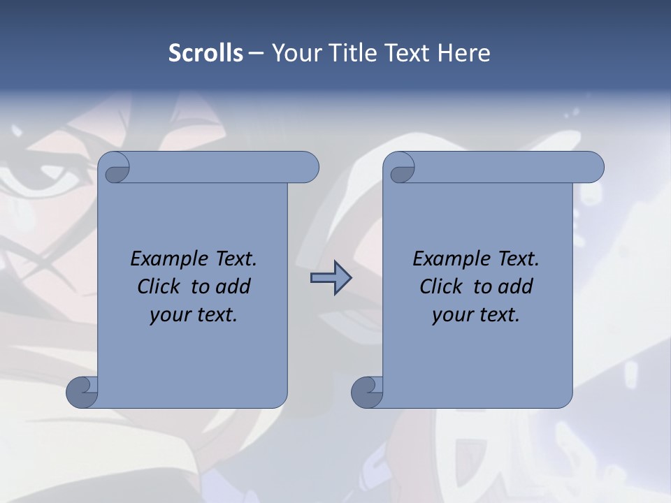 A Woman With A Clock In Her Hand PowerPoint Template