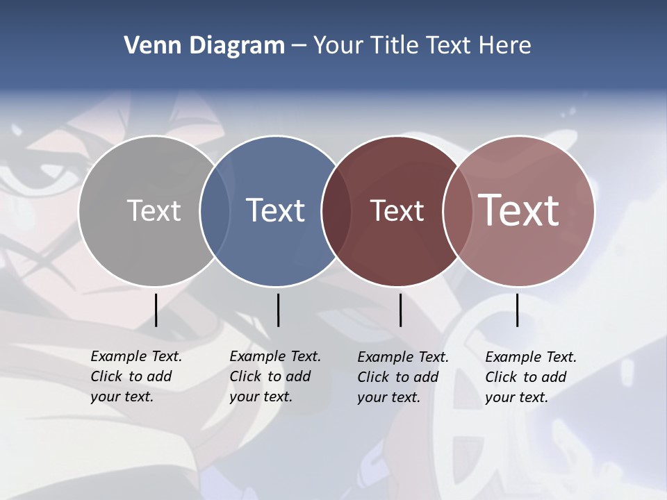 A Woman With A Clock In Her Hand PowerPoint Template