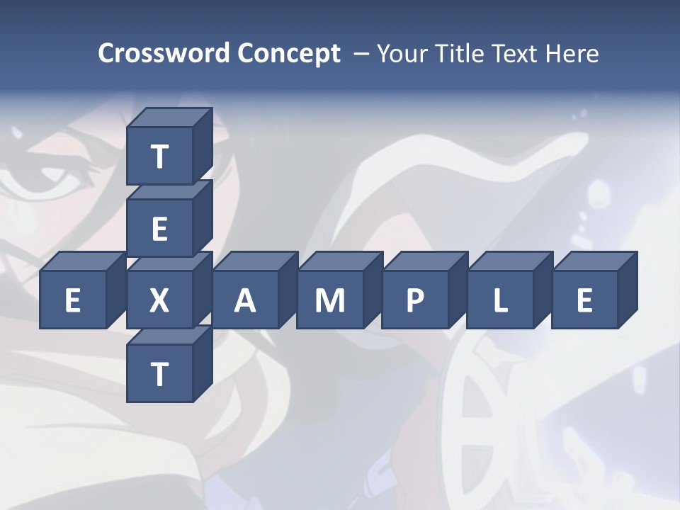 A Woman With A Clock In Her Hand PowerPoint Template