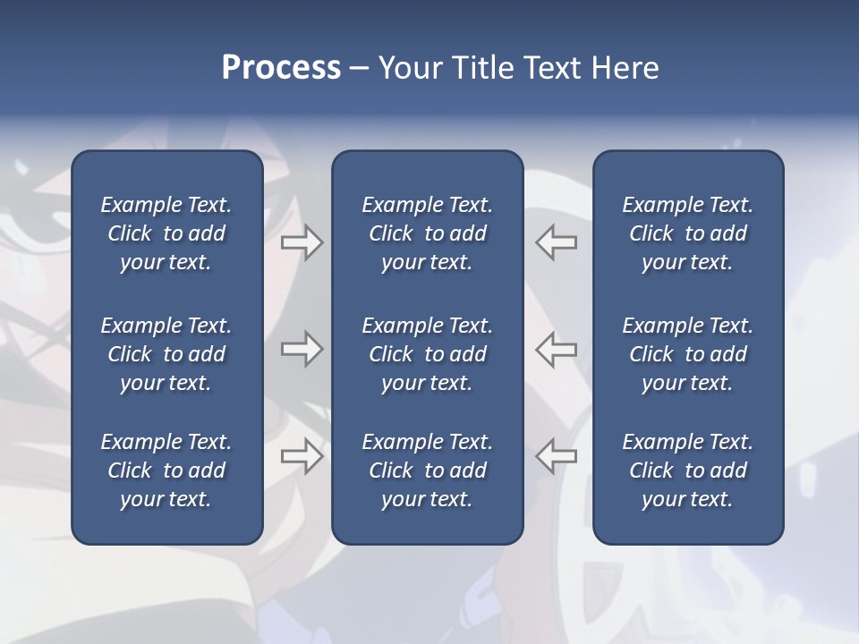 A Woman With A Clock In Her Hand PowerPoint Template
