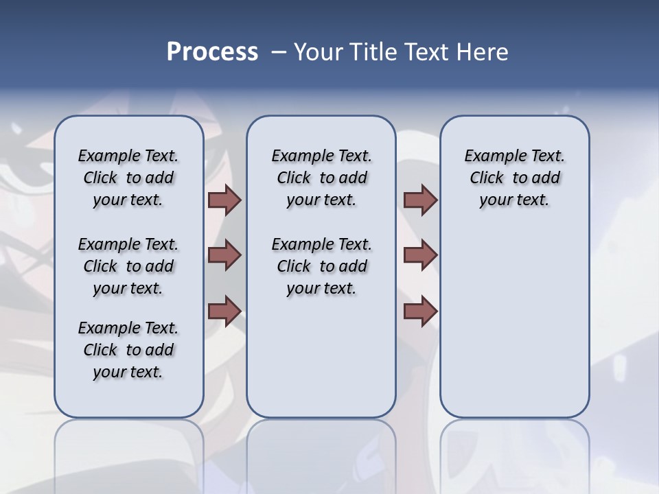 A Woman With A Clock In Her Hand PowerPoint Template