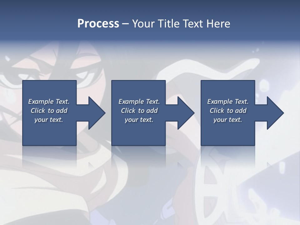 A Woman With A Clock In Her Hand PowerPoint Template