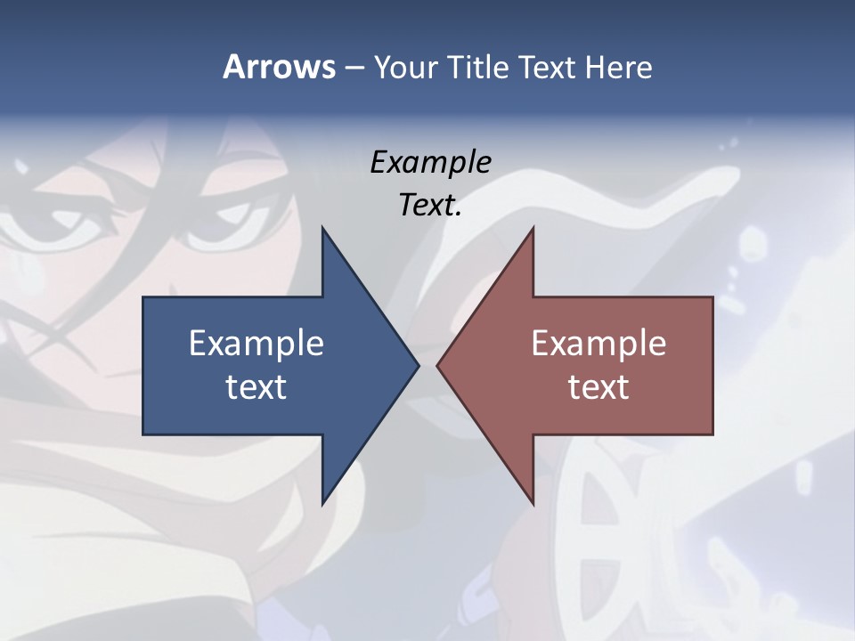 A Woman With A Clock In Her Hand PowerPoint Template