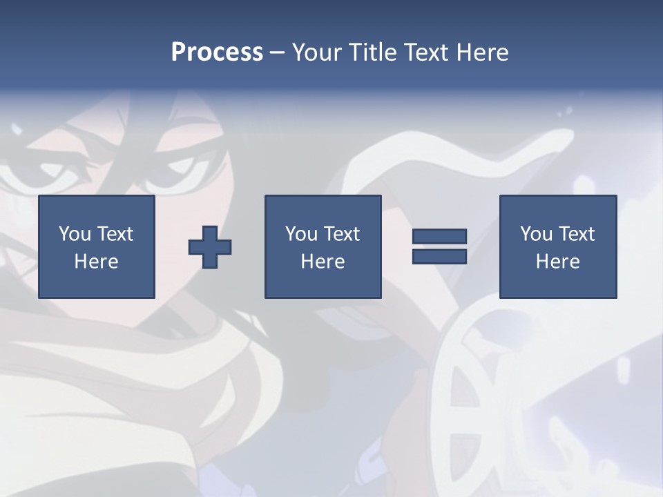A Woman With A Clock In Her Hand PowerPoint Template