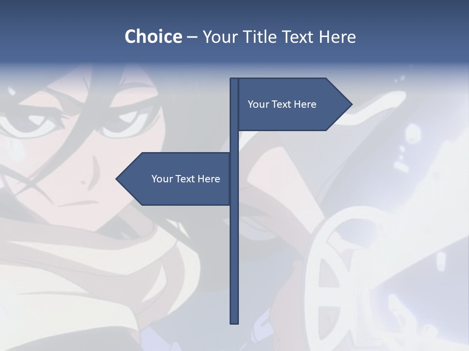 A Woman With A Clock In Her Hand PowerPoint Template