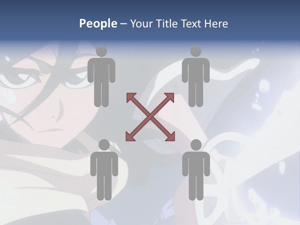 A Woman With A Clock In Her Hand PowerPoint Template