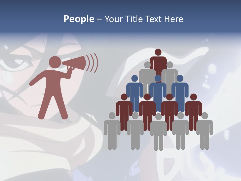 A Woman With A Clock In Her Hand PowerPoint Template