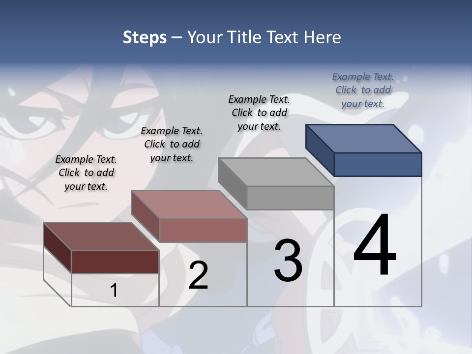 A Woman With A Clock In Her Hand PowerPoint Template