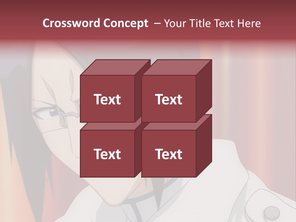 A Man With Black Hair And Glasses In Front Of A Curtain PowerPoint Template