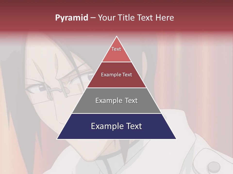 A Man With Black Hair And Glasses In Front Of A Curtain PowerPoint Template