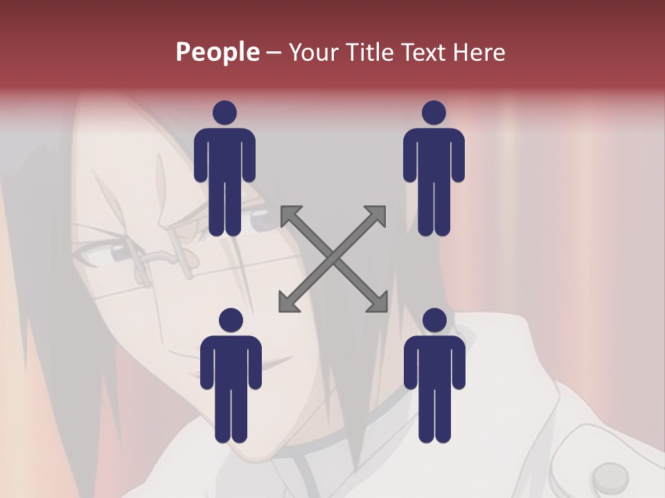 A Man With Black Hair And Glasses In Front Of A Curtain PowerPoint Template