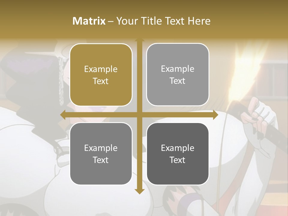 A Woman In A White Dress Holding A Sword PowerPoint Template