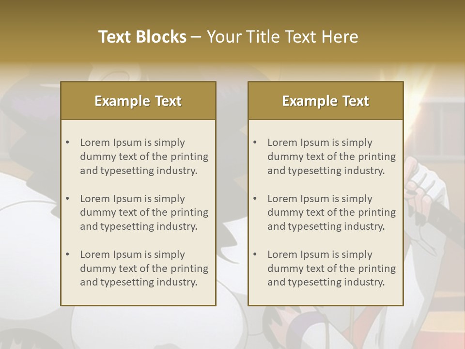 A Woman In A White Dress Holding A Sword PowerPoint Template