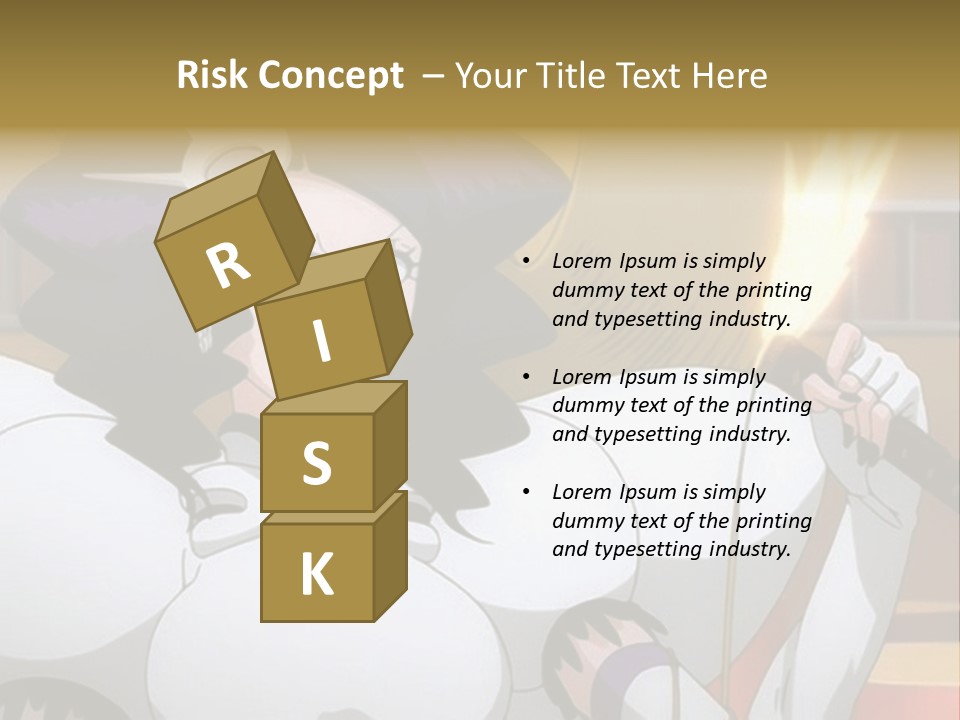 A Woman In A White Dress Holding A Sword PowerPoint Template