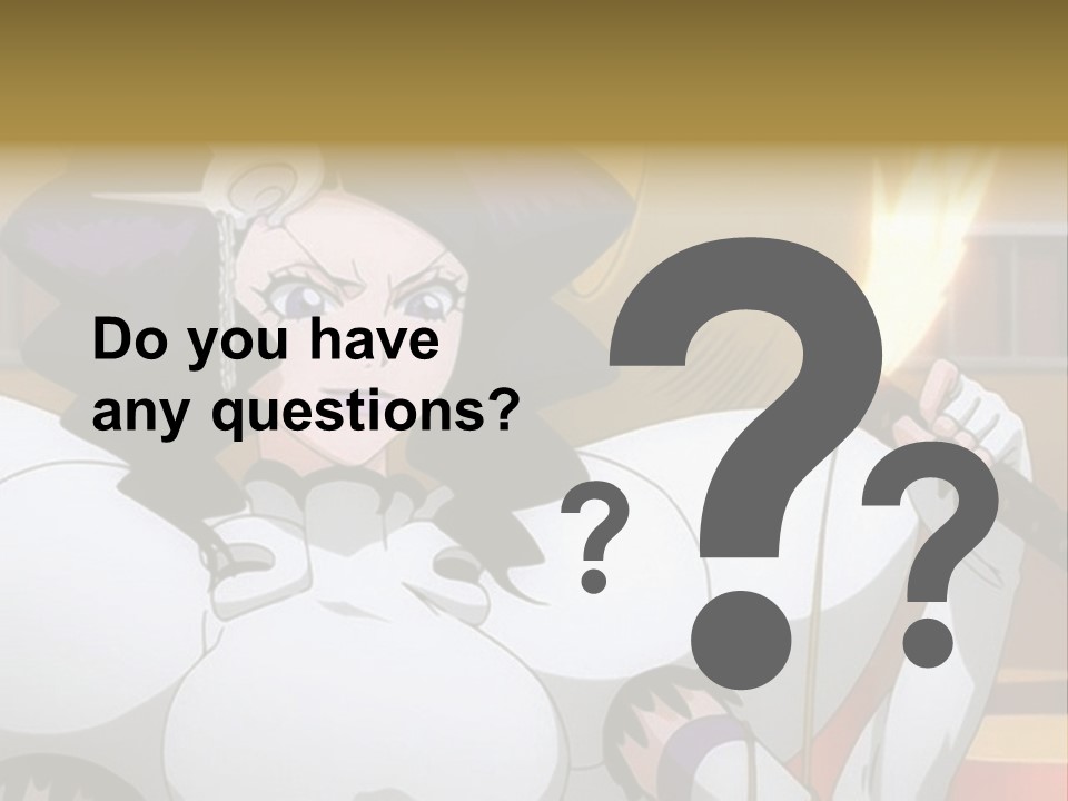 A Woman In A White Dress Holding A Sword PowerPoint Template