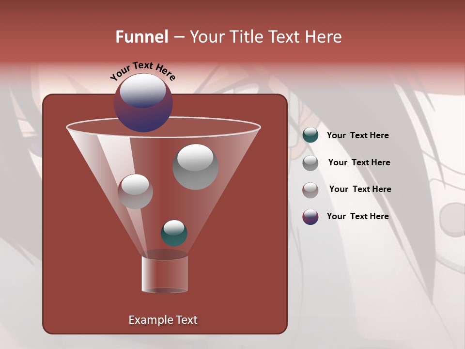 A Anime Character With Blue Eyes And Long Hair PowerPoint Template